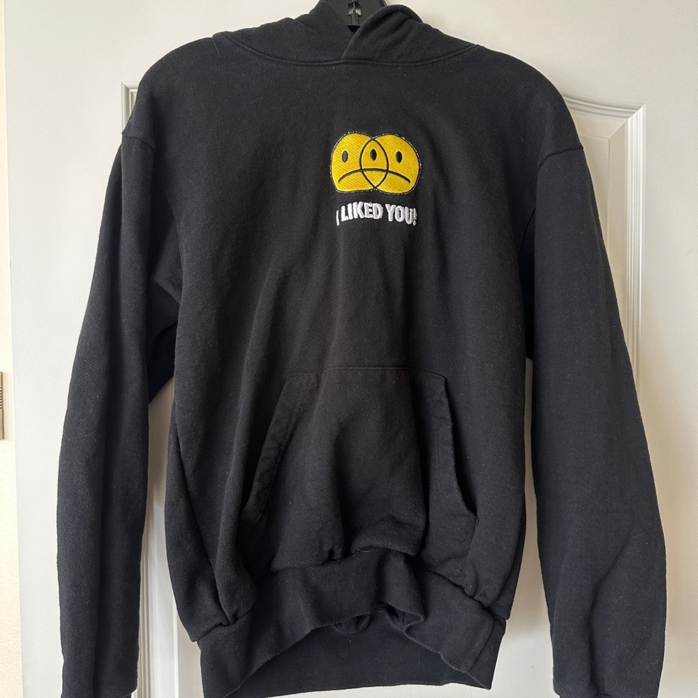 I Like You! Black Hoodie